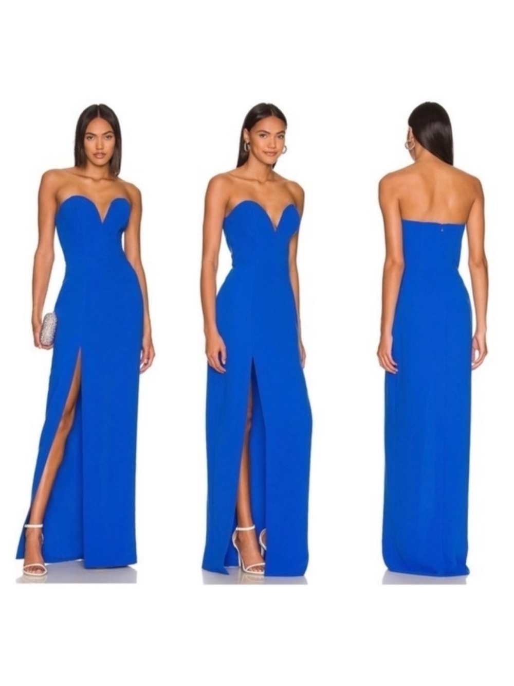 Amanda Uprichard x REVOLVE Cherri Gown Cobalt Blue
